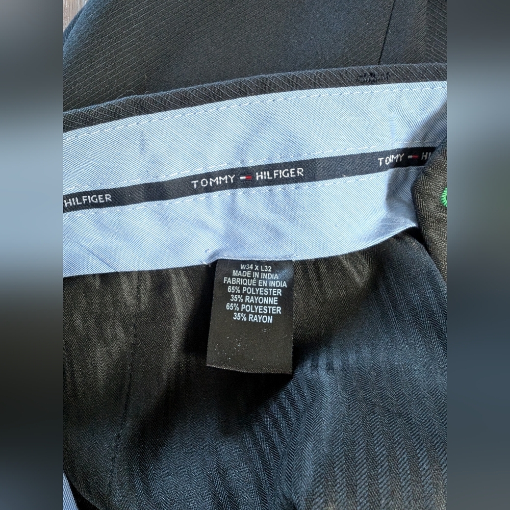 Tommy Hilfiger Men's Black Pants Size 34x32